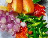 Foto langkah ke 2 dari resep Cumi asin cabe hijau.
