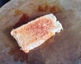 A picture of step 3 of Cheesey Bread pockets with Italian filling.