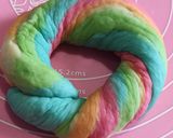Foto langkah ke 3 dari resep Sandwich Rainbow Bagels.