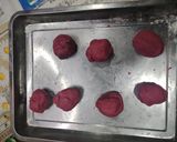 Foto del paso 6 de la receta: Fideos de remolacha con guarnición