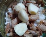 Foto langkah ke 1 dari resep Pempek Lenjer Nasi Sisa.
