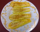 A picture of step 1 of Lee's Simple Grilled Yellow Summer Squash.