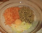 Foto del paso 1 de la receta: 🙌Hamburguesas vegetarianas con 💛 de quesito 😉🫛🥕🧀
