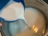 Tapioca vegana con leche de coco