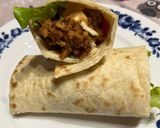 A picture of step 6 of Chicken Piadina Wraps with Aromatic Flavors.