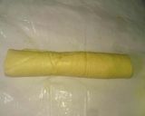 A picture of step 4 of Fish roll.