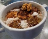 Foto del paso 3 de la receta: Yogur con banana caramelizada, coco rallado y nueces light