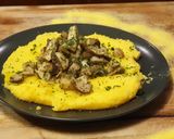 Foto del passaggio 4 della ricetta Polenta e porcini