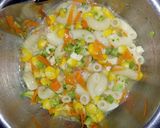 Foto langkah ke 3 dari resep Omelete sayur.