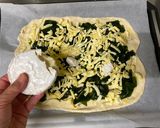 A picture of step 4 of Japanese Wakame Seaweed Pizza.