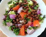 A picture of step 5 of Black Gram Salad.