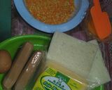 Foto langkah ke 1 dari resep Roti goreng keju 🍞.