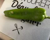 Une image de l'étape 3 de Filets de lieu jaune au poivron vert, persil et citron.