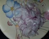 A picture of step 2 of Mater paneer.