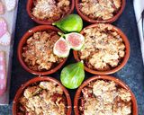 Une image de l'étape 8 de Crumbles aux figues fraîches du jardin ☺️.