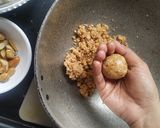 खजूर शेंगदाणे उपवासाचे लाडू (khajur shengdane ladoo recipe in marathi) रेसिपी स्टेप 2 फोटो 