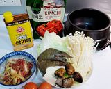 韓國泡菜海鮮鍋的食譜步驟1照片