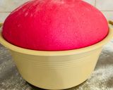 Céklás hamburgerzsemle recept fázis 4 fotója