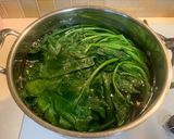 A picture of step 4 of How To Blanch Spinach.