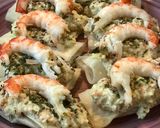 Foto del paso 6 de la receta: Crujiente de ensalada de repollo con langostinos