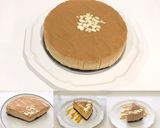 A picture of step 4 of Dulce De Leche Cheesecake.