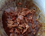 Foto langkah ke 5 dari resep Sapi Lada Hitam Empuk tanpa Rebus enak simpel.
