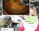 Foto langkah ke 6 dari resep Sambal korek daun jeruk.