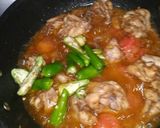 A picture of step 8 of Cholistani chicken khrdai.