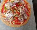 Foto del paso 4 de la receta: Pizza de espelta y verduras