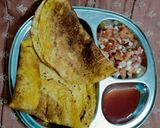 बेसन के चीले (besan ke cheele recipe in Hindi) रेसिपी चरण 5 फोटो