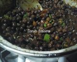 A picture of step 7 of Black Chana Chaat.