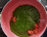 A picture of step 7 of Palak Paneer.