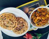 मजेदार पनीर की सब्जी विद लच्छा पराठा रेसिपी चरण 9 फोटो
