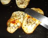 A picture of step 6 of Deep fried potato pizza..And'Oven.