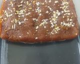 A picture of step 5 of Coconut, besan sheera barfi.