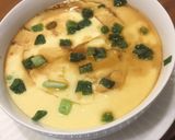 雞湯嫩豆腐醬油蒸蛋的食譜步驟13照片