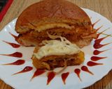 A picture of step 9 of IndoChinese Burger.