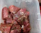 Foto del paso 1 de la receta: Brochetas de pollo, cerdo y carne vacuna. #RecetasConAmigos