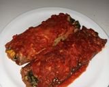 Foto del paso 6 de la receta: Canelones de espinaca y pollo