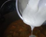 A picture of step 2 of Malabari Mango Kadhi.