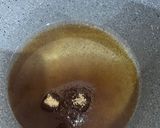 A picture of step 1 of Cinnamon Simple Syrup.