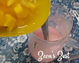 A picture of step 2 of Mohabbat ka Sharbat with Yellow Watermelon.