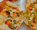 A picture of step 4 of Dahi Ke Sholey.