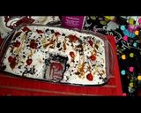 A picture of step 9 of Chocolate Tress leches Cake.