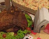 Foto del paso 8 de la receta: Cena de Navidad : pierna de cerdo horneada + ensalada Rusa