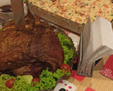 Foto del paso 8 de la receta: Cena de Navidad : pierna de cerdo horneada + ensalada Rusa