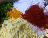A picture of step 3 of Babycorn spicy pakoda.