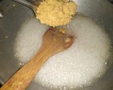 A picture of step 3 of Sesame seeds and besan katli (til besan ki karli).