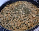 A picture of step 7 of Veg Methi chaman.