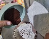 Foto langkah ke 3 dari resep Triple Chocolate Brownies Soft Sourdough.